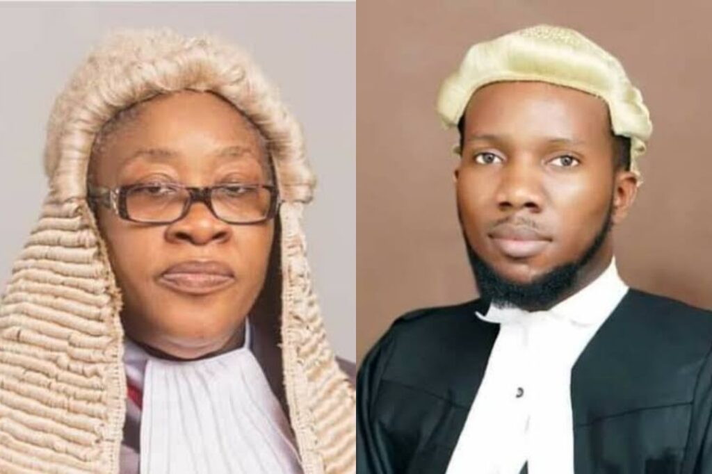 Ini Effiong and Judge Ekaette Obot